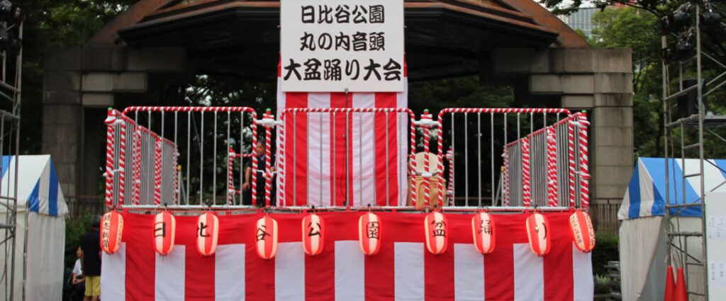 日比谷公園盆踊り大会の画像